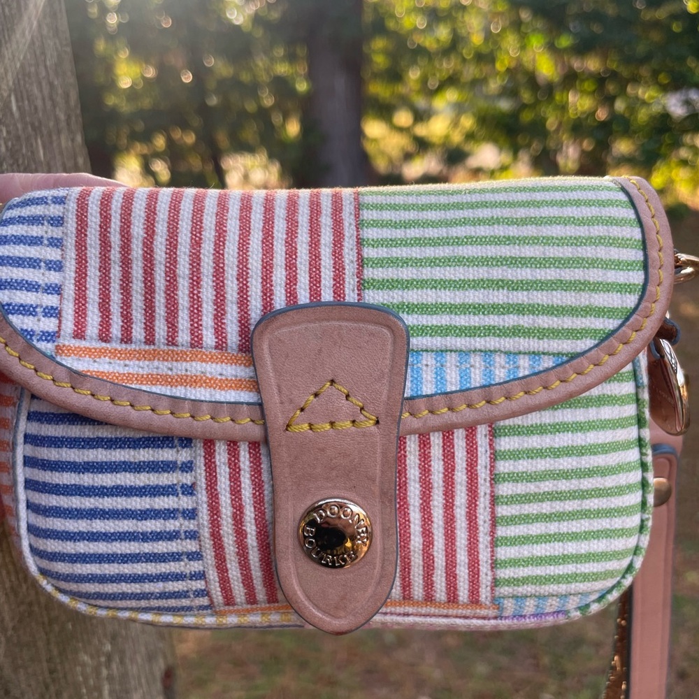 Striped Multicolor Crossbody Bag